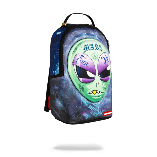 Online Sale Sprayground Backpacks 3D Lenticular Alien Head