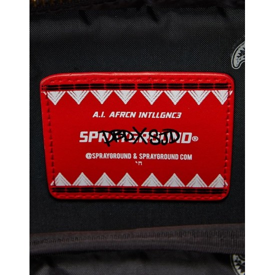 Online Sale Sprayground Crossbody Bags Black Panthera Camo Crossbody