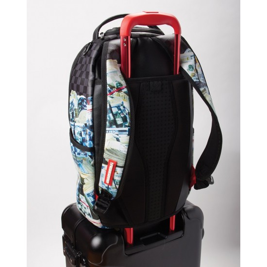 Online Sale Sprayground Luggage Bundles Full-Size Black Carry-On Camo Luggage Bundle