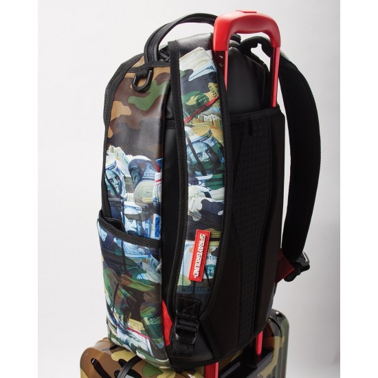 Online Sale Sprayground Luggage Bundles Full-Size Camo Carry-On Red Luggage Bundle