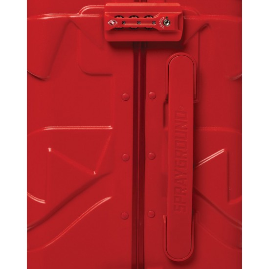 Online Sale Sprayground Luggage Bundles Full-Size Black Carry-On Red Luggage Bundle