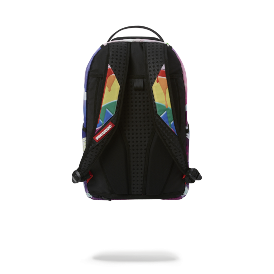 Online Sale Sprayground Backpacks Melt The Rainbow Backpack