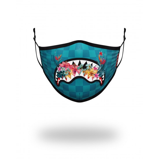Online Sale Sprayground Face Masks Adult Blossom Shark Form Fitting Face Mask